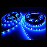 Светодиодная лента smd 3528 120 Led/m DC 12 9.6 W/m IP20 синяя