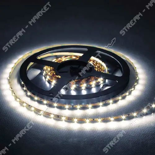Светодиодная лента smd 3528 120 Led/m DC 12 9.6 W/m IP65 белая теплый                               
