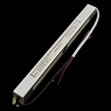 Блок питания для светодиодной ленты герметичный 12В 2А 24W 263x20x22 SLIM