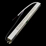 Блок питания для светодиодной ленты герметичный 12В 4А 48W 285x20x22 SLIM