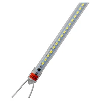 Светодиодная линейка LED Strip 12W 6000-6500K 220V IP44 1.0м пластик прозрачный MTK2-5730W          