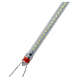 Светодиодная линейка LED Strip 8W 4000-4500K 220V IP44 MTK2-5730W 60см пластик матовый              