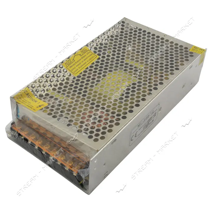 Блок питания негермет перфор 20А 12V 240W 200х110х50