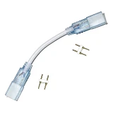 Коннектор двухсторонний для LED ленты 10/6 5мм плюс провод 2pin 220V                                