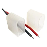 Монтажный комплект 2 заглушки плюс 2 провода для светодиодного неона 12V
