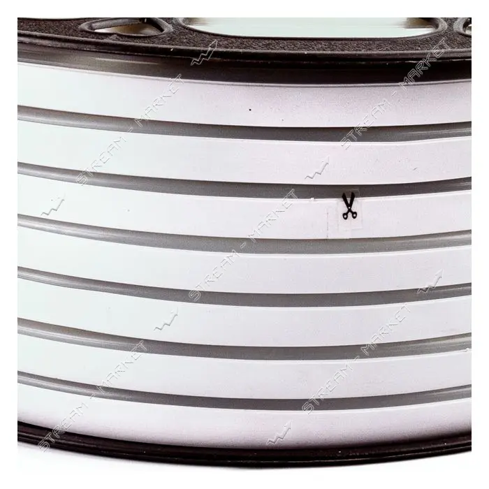 Светодиодный неон WW NEON 120W 2835 12V 8W/m IP65 8х16мм 1м белый теплый