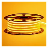 Светодиодный неон Y NEON 120W 2835 12V 8W/m IP65 8х16мм 1м желтый                                   
