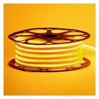 Светодиодный неон Y NEON 120W 2835 12V 8W/m IP65 8х16мм 1м желтый                                   