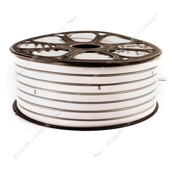 Светодиодный неон W AVT NEON 120W 2835 12V 13W/m IP65 6х12мм 1м белый холодный                      