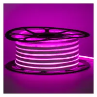 Светодиодный неон P AVT NEON 120W 2835 12V 11W/m IP65 6*12mm розовый (цена за 1м)                   