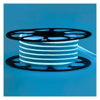 Светодиодный неон IB AVT NEON 120W 2835 12V 11W/m IP65 6х12мм 1м голубой                            