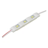 Светодиодный модуль МТК 12V 3led smd5730 1Вт IP65 белый холодный