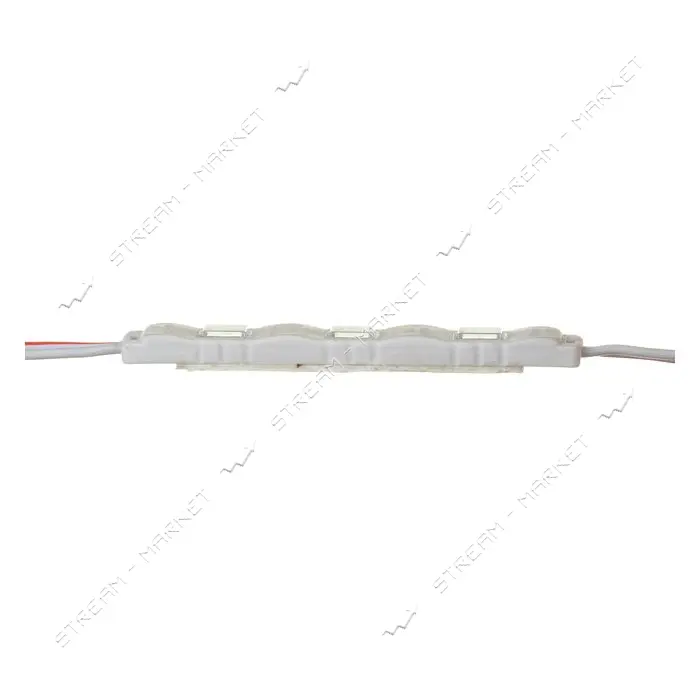 Светодиодный модуль МТК 12V 3led smd5730 1Вт IP65 белый холодный