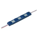 Светодиодный модуль МТК 12V 3led smd5730 1Вт IP65 синий                                             