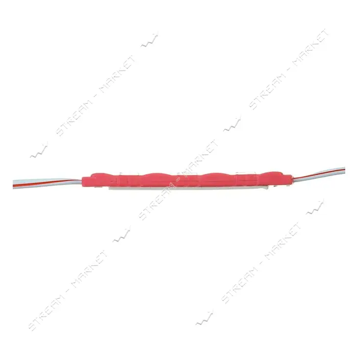 Светодиодный модуль МТК 12V 3led smd5730 1Вт IP65 красный