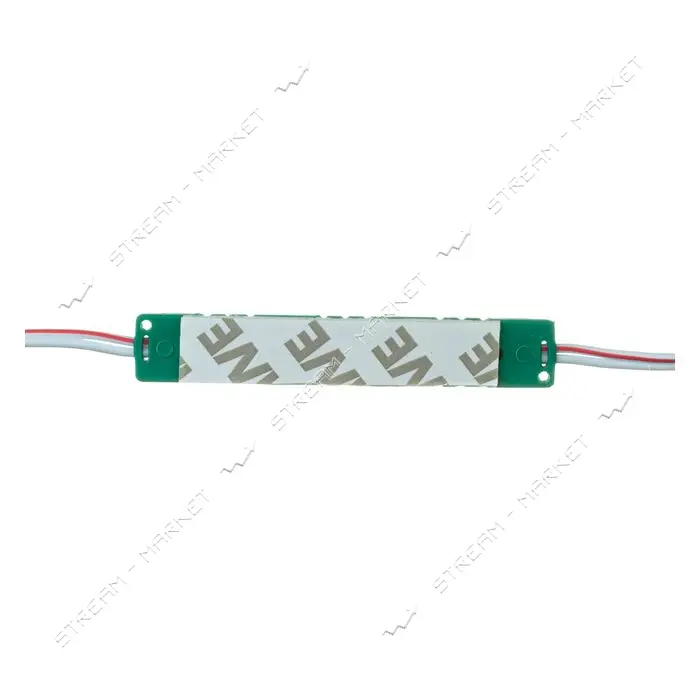 Светодиодный модуль МТК 12V 3led smd5730 1Вт IP65 зеленый