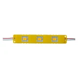 Светодиодный модуль МТК 12V 3led smd5730 1Вт IP65 желтый