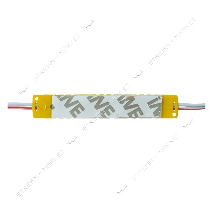Светодиодный модуль МТК 12V 3led smd5730 1Вт IP65 желтый