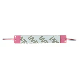 Светодиодный модуль МТК 12V 3led smd5730 1Вт IP65 розовый                                           