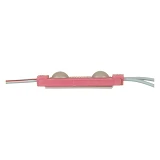 Светодиодный модуль МТК 12V 2led smd5730 0.72Вт IP65 розовый