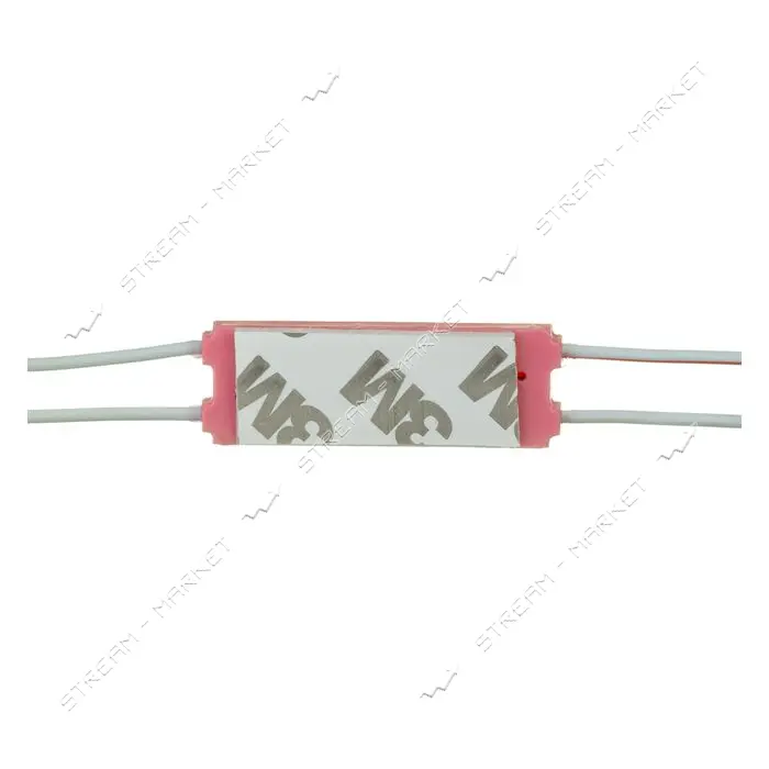 Светодиодный модуль МТК 12V 2led smd5730 0.72Вт IP65 розовый
