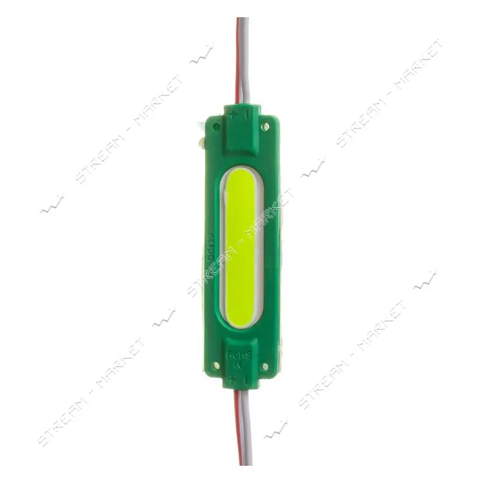 Светодиодный модуль СОВ 12V 1led 2Вт IP65 зеленый                                                   