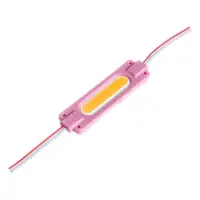 Светодиодный модуль СОВ 12V 1led 2Вт IP65 розовый                                                   
