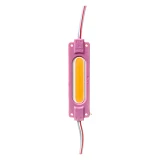 Светодиодный модуль СОВ 12V 1led 2Вт IP65 розовый