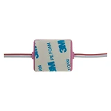Светодиодный модуль инжекторный 12в smd3030 1LED 1.5Вт розовый                                      