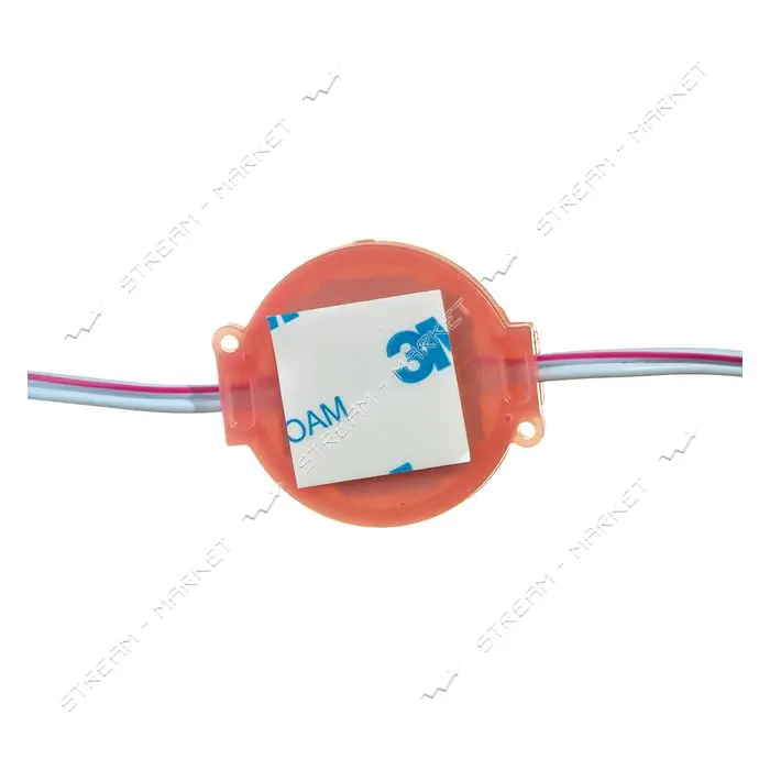 Светодиодный модуль МТК СОВ 12V 1led 2Вт IP65 розовый                                               