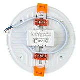 Светильник светодиодный Led Light Ester корпус пластик 18W круг 5000К врезной 474/1