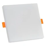 Светильник светодиодный Led Light Ester 12W 5000К квадратный пластиковый врезной 477/1