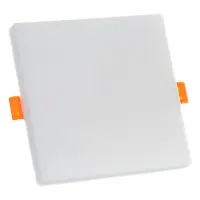 Светильник светодиодный Led Light Ester 12W 5000К квадратный пластиковый врезной 477/1              