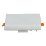 Светильник светодиодный Led Light Ester 12W 5000К квадратный пластиковый врезной 477/1