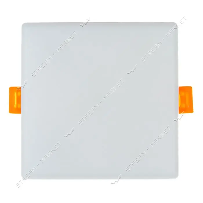 Светильник светодиодный Led Light Ester 12W 5000К квадратный пластиковый врезной 477/1