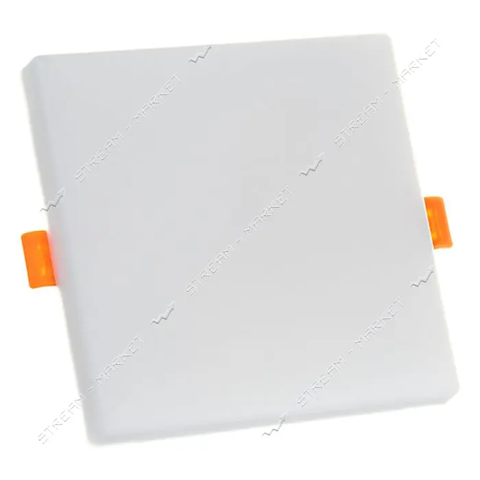 Светильник светодиодный Led Light Ester 12W 5000К квадратный пластиковый врезной 477/1