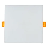 Светильник светодиодный Led Light Ester корпус пластик 18W квадрат 5000К врезной 478/1              
