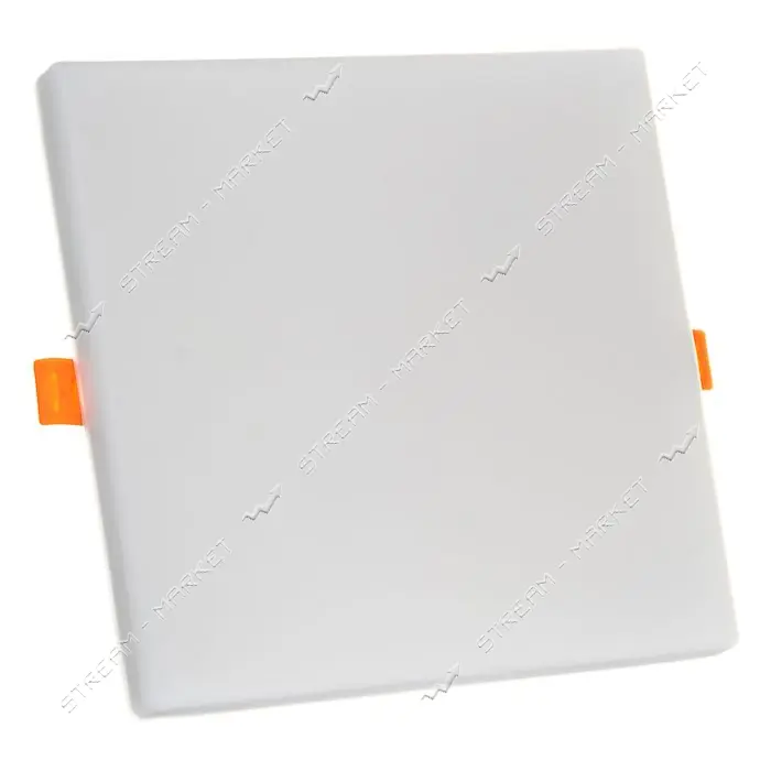 Светильник светодиодный Led Light Ester корпус пластик 18W квадрат 5000К врезной 478/1              