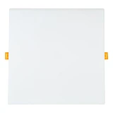 Светильник светодиодный Led Light Ester корпус пластик 36W квадрат 5000К врезной 480/1