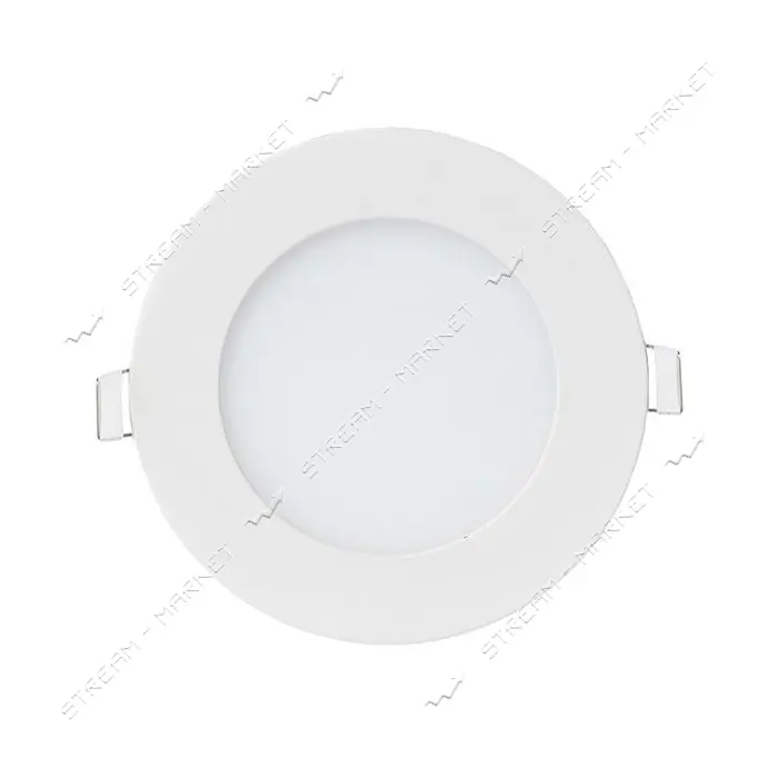 Светильник светодиодный врезной Techno Systems LED Round Downlight 6W-220V-420L-4000K Alum