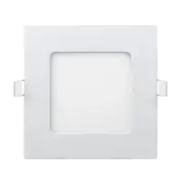 Светильник светодиодный врезной Techno Systems LED Square Downlight 6W-220V-420L-4000K Alum         