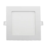 Светильник светодиодный врезной Techno Systems LED Square Downlight 12W-220V-850L-4000K Alum