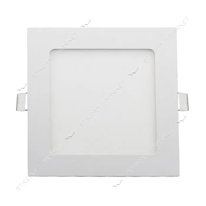 Светильник светодиодный врезной Techno Systems LED Square Downlight 12W-220V-850L-4000K Alum