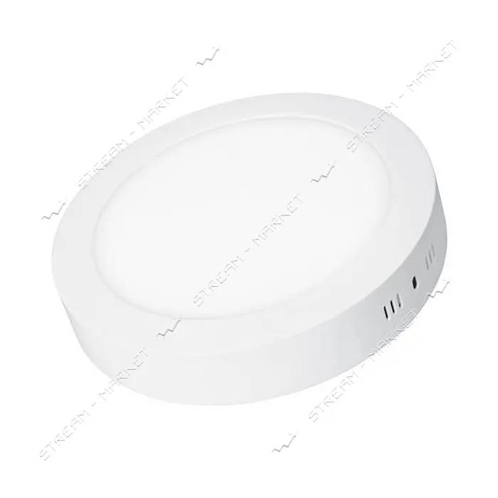 Светильник светодиодный накладной Techno Systems LED Round Downlight 24W-220V-1700L-4000K Alum