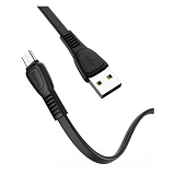 Кабель Hoco X40 Micro USB 2.4А длина 1м черный                                                      