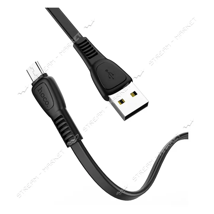 Кабель Hoco X40 Micro USB 2.4А длина 1м черный                                                      