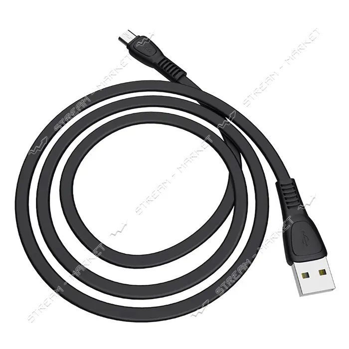 Кабель Hoco X40 Micro USB 2.4А длина 1м черный                                                      