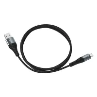 Кабель Hoco X38 Micro USB 2.4А довжина 1м чорний                                                    