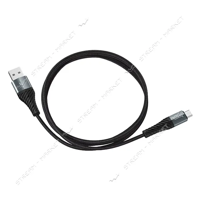 Кабель Hoco X38 Micro USB 2.4А длина 1м черный