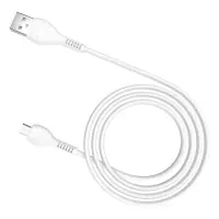 Кабель Hoco X37 Micro USB 2.4А длина 1м белый